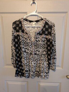 Bohemian Flounce Shirt